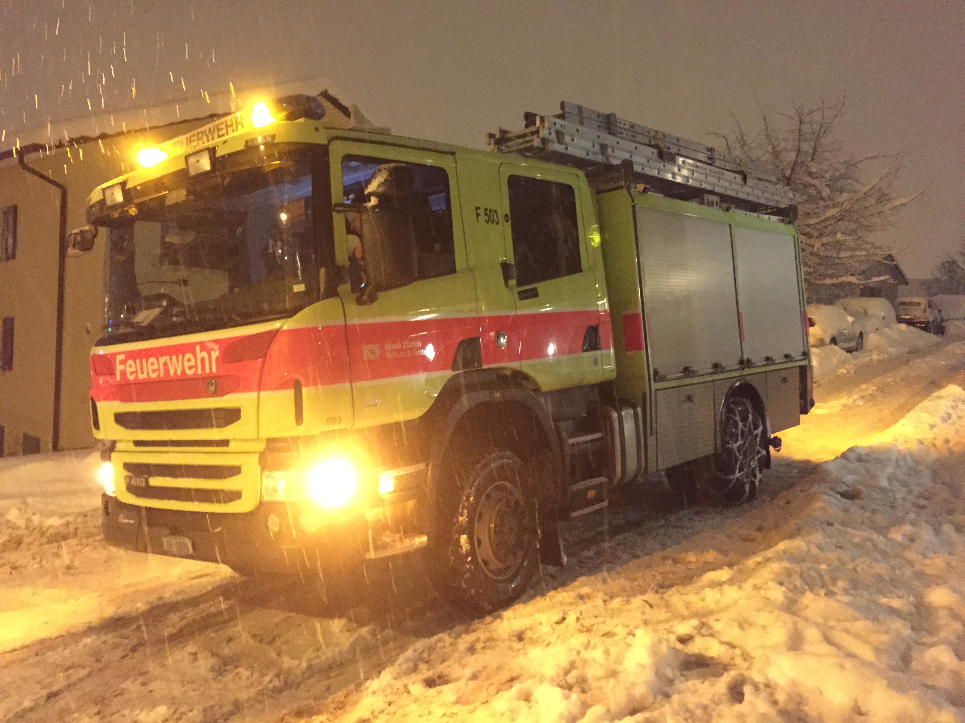 Lastwagenprüfung und Feuerwehrfahrschule Kategorie  C1/118 aus Winterthur und Kanton Zürich